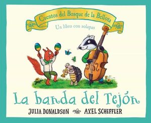 Portada del libro LA BANDA DEL TEJON: CUENTOS DEL BOSQUE DE LA BELLOTA - Compralo en Aristotelez.com