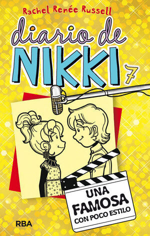 Portada del libro DIARIO DE NIKKI 7: UNA FAMOSA CON POCO ESTILO - Compralo en Aristotelez.com