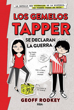 Portada del libro GEMELOS TAPPER 1: LOS GEMELOS SE DECLARAN LA GUERRA - Compralo en Aristotelez.com