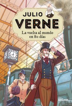 Portada del libro JULIO VERNE 2 : LA VUELTA AL MUNDO EN 80 DIAS - Compralo en Aristotelez.com