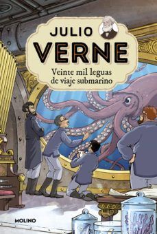 Portada del libro JULIO VERNE 4: VEINTE MIL LEGUAS DE VIAJE SUBMARINO - Compralo en Aristotelez.com