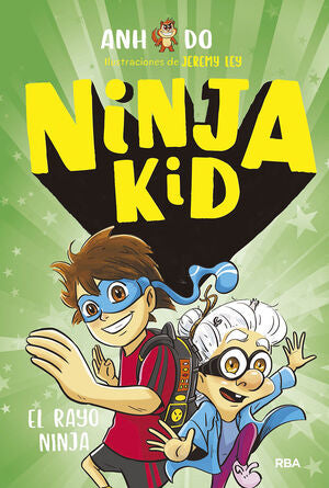 Portada del libro NINJA KID 3. EL RAYO NINJA - Compralo en Aristotelez.com