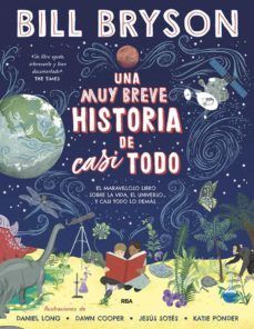 Portada del libro UNA MUY BREVE HISTORIA DE CASI TODO - Compralo en Aristotelez.com