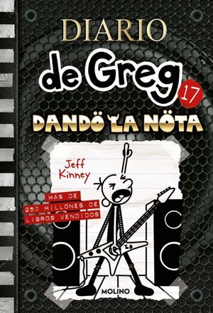 Portada del libro DIARIO DE GREG 17: DANDO LA NOTA - Compralo en Aristotelez.com