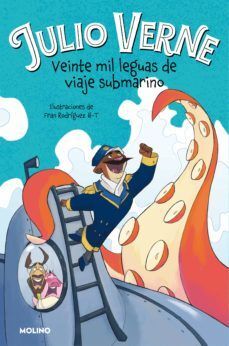 Portada del libro JULIO VERNE: VEINTE MIL LEGUAS DE VIAJE SUBMARINO - Compralo en Aristotelez.com