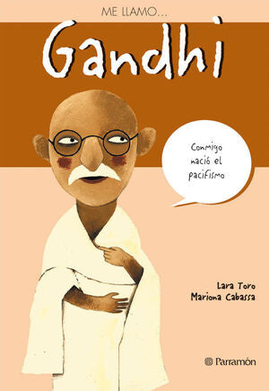 Portada del libro ME LLAMO? GANDHI - Compralo en Aristotelez.com