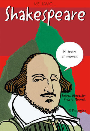 Portada del libro ME LLAMO… SHAKESPEARE - Compralo en Aristotelez.com