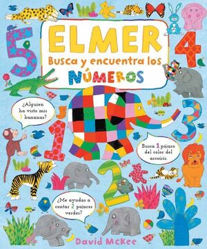 Portada del libro BUSCA Y ENCUENTRA LOS NUMEROS DE ELMER - Compralo en Aristotelez.com