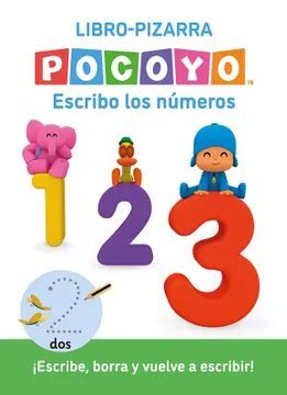 Compra Pocoyó. Lectoescritura - Escribo Los Números. (libro-pizarra): Escribe, Borra Y Vuelve A Escribir! en click.gt