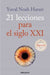 Portada del libro 21 LECCIONES PARA EL SIGLO XXI - Compralo en Aristotelez.com