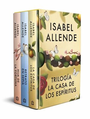 Portada del libro PACK TRILOGIA LA CASA DE LOS ESPIRITUS - Compralo en Aristotelez.com