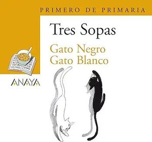 Portada del libro BLÍSTER "GATO NEGRO GATO BLANCO"  1º DE PRIMARIA - Compralo en Aristotelez.com