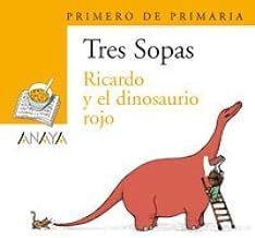 Portada del libro BLÍSTER "RICARDO Y EL DINOSAURIO ROJO"  1º DE PRIMARIA - Compralo en Aristotelez.com