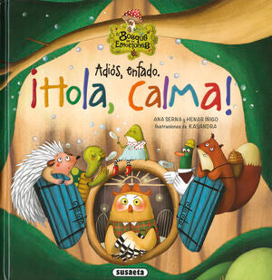 Portada del libro ADIÓS, ENFADO. ¡HOLA, CALMA! S2113004 - Compralo en Aristotelez.com