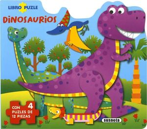 Portada del libro LIBRO PUZLE DINOSAURIOS - Compralo en Aristotelez.com