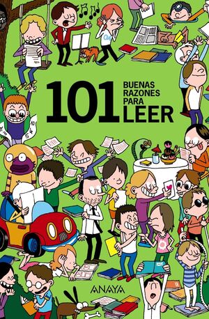 Portada del libro 101 BUENAS RAZONES PARA LEER - Compralo en Aristotelez.com