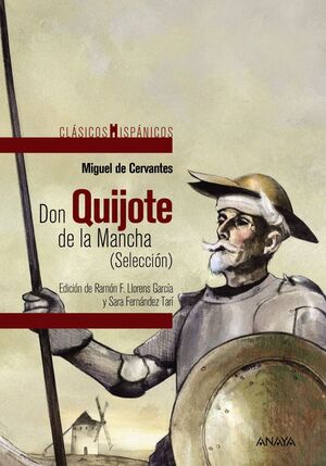 Portada del libro DON QUIJOTE DE LA MANCHA (SELECCIÓN) - Compralo en Aristotelez.com