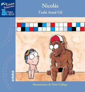 Portada del libro TREN AZUL: NICOLÁS - Compralo en Aristotelez.com
