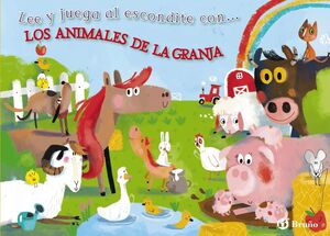 Portada del libro LEE Y JUEGA AL ESCONDITE CON... LOS ANIMALES DE LA GRANJA - Compralo en Aristotelez.com