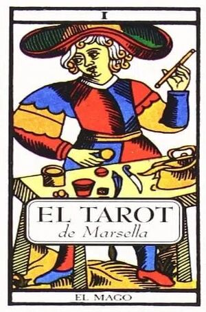 Portada del libro TAROT DE MARSELLA, 78 CARTAS Y UN MANUAL EXPLICATIVO - Compralo en Aristotelez.com