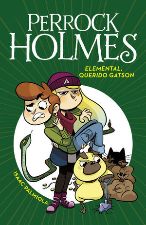 Portada del libro PERROCK HOLMES 3: ELEMENTAL, QUERIDO GATSON - Compralo en Aristotelez.com