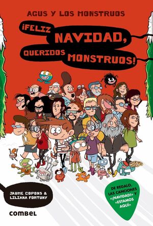 Portada del libro AGUS Y LOS MONSTRUOS 9: ¡FELIZ NAVIDAD, QUERIDOS MONSTRUOS! - Compralo en Aristotelez.com