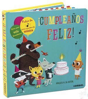 Portada del libro ¡CUMPLEAÑOS FELIZ! (LIBRO CON SONIDO) - Compralo en Aristotelez.com