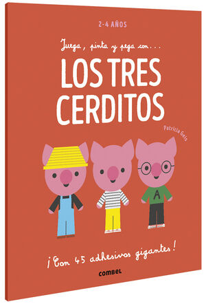 Juega, Pinta Y Pega Con... Los Tres Cerditos. Las mejores ofertas en libros están en Aristotelez.com