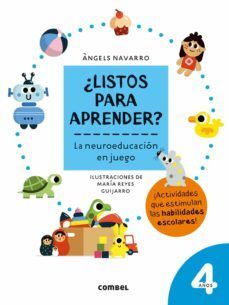 Portada del libro ¿LISTOS PARA APRENDER? LA NEUROEDUCACION EN JUEGO 4 AÑOS - Compralo en Aristotelez.com