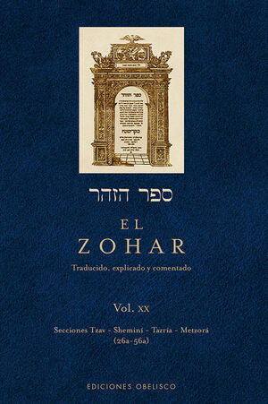 Portada del libro EL ZOHAR (VOL 20) - Compralo en Aristotelez.com