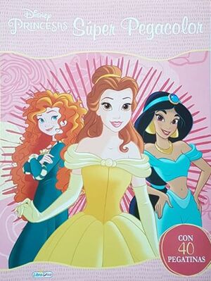 Portada del libro PRINCESAS SUPER PEGACOLOR LD0971 - Compralo en Aristotelez.com