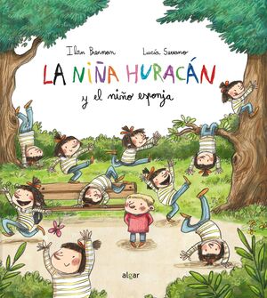 Portada del libro LA NIÑA HURACÁN Y EL NIÑO ESPONJA - Compralo en Aristotelez.com