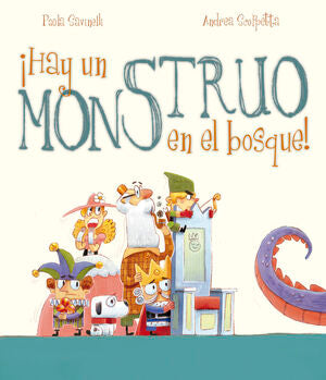 Portada del libro ¡HAY UN MONSTRUO EN EL BOSQUE! - Compralo en Aristotelez.com