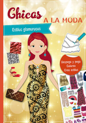 Portada del libro PEGATINAS - CHICAS A LA MODA. ESTILOS GAMUROSOS - Compralo en Aristotelez.com