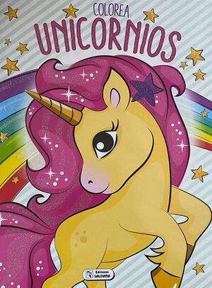 Portada del libro COLOREA UNICORNIO -- ROSA CPC140 - Compralo en Aristotelez.com