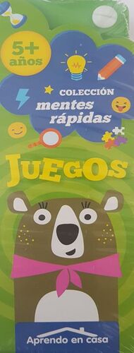 Mentes Rapidas - Oso 5 Años Cac050 . Envíos a toda Guatemala. Paga con efectivo, tarjeta o transferencia bancaria.