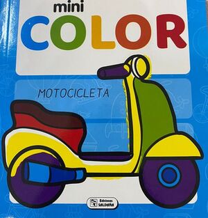 Portada del libro MINI COLOR -- MOTOCICLETA CPC192 - Compralo en Aristotelez.com