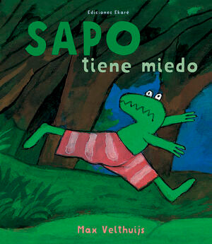 Portada del libro SAPO TIENE MIEDO - Compralo en Aristotelez.com