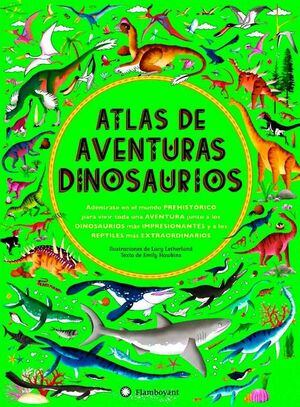 Portada del libro ATLAS DE AVENTURAS DINOSAURIOS - Compralo en Aristotelez.com