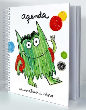 Portada del libro AGENDA EL MONSTRUO DE COLORES - Compralo en Aristotelez.com