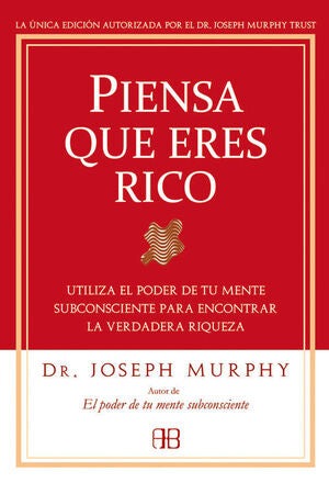 Portada del libro PIENSA QUE ERES RICO - Compralo en Aristotelez.com