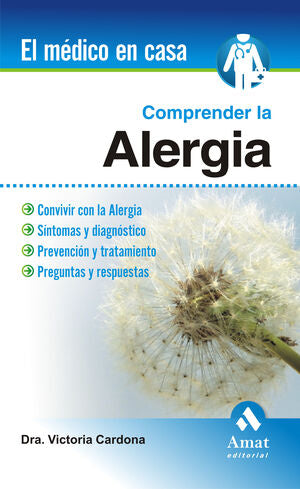 Portada del libro COMPRENDER LA ALERGIA - Compralo en Aristotelez.com