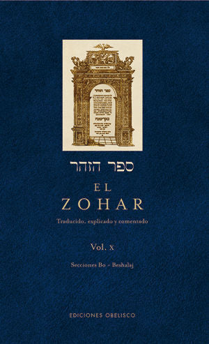 Portada del libro EL ZOHAR (VOL. 10) - Compralo en Aristotelez.com