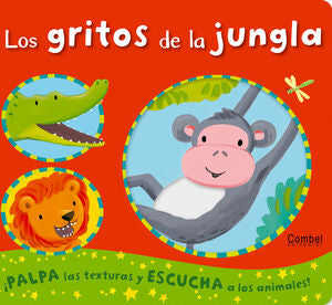 Portada del libro LOS GRITOS DE LA JUNGLA (LIBRO CON SONIDOS) - Compralo en Aristotelez.com