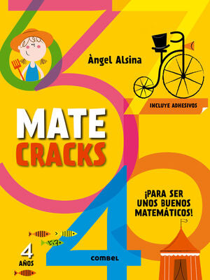 Portada del libro MATECRACKS 4 AÑOS. PARA SER UN BUEN MATEMATICO - Compralo en Aristotelez.com