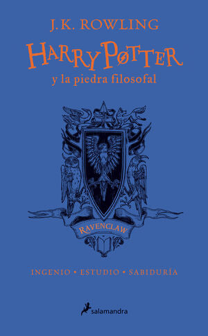 Portada del libro HARRY POTTER 1 Y LA PIEDRA FILOSOFAL (EDICIÓN RAVENCLAW DEL 20º ANIVERSARIO) (HARR - Compralo en Aristotelez.com