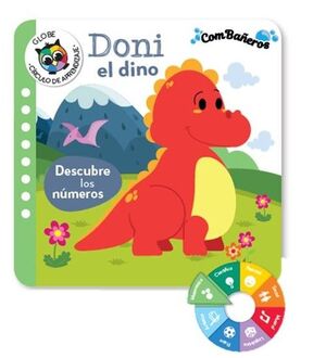 Portada del libro COMBAÑEROS: DONI EL DINO - DESCUBRE LOS NUMEROS - Compralo en Aristotelez.com