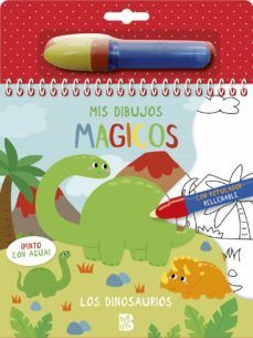 Portada del libro PINTO CON AGUA - LOS DINOSAURIOS - Compralo en Aristotelez.com