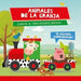 Portada del libro ANIMALES DE GRANJA ¡SUBETE AL TREN ROMPECABEZAS! - Compralo en Aristotelez.com