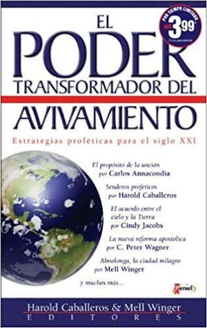Portada del libro PODER TRANSFORMADOR DEL AVIVAMIENTO  - Compralo en Aristotelez.com